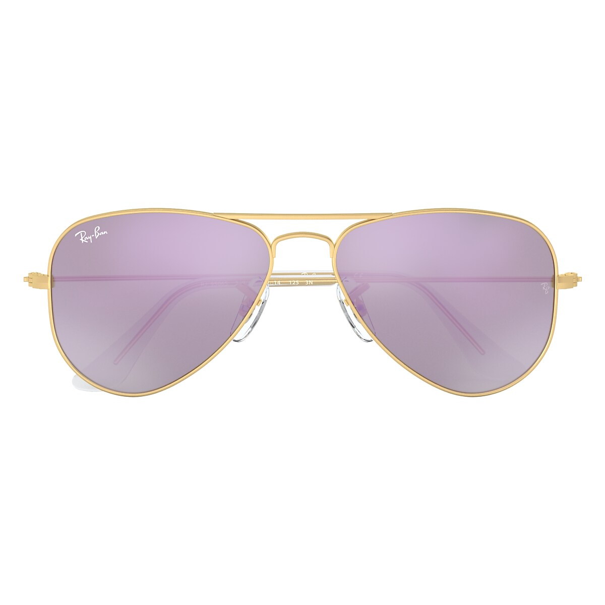 Ban Hexagonal Sunglasses Lilac Mirrored Ray Bans Ray Ban Gold