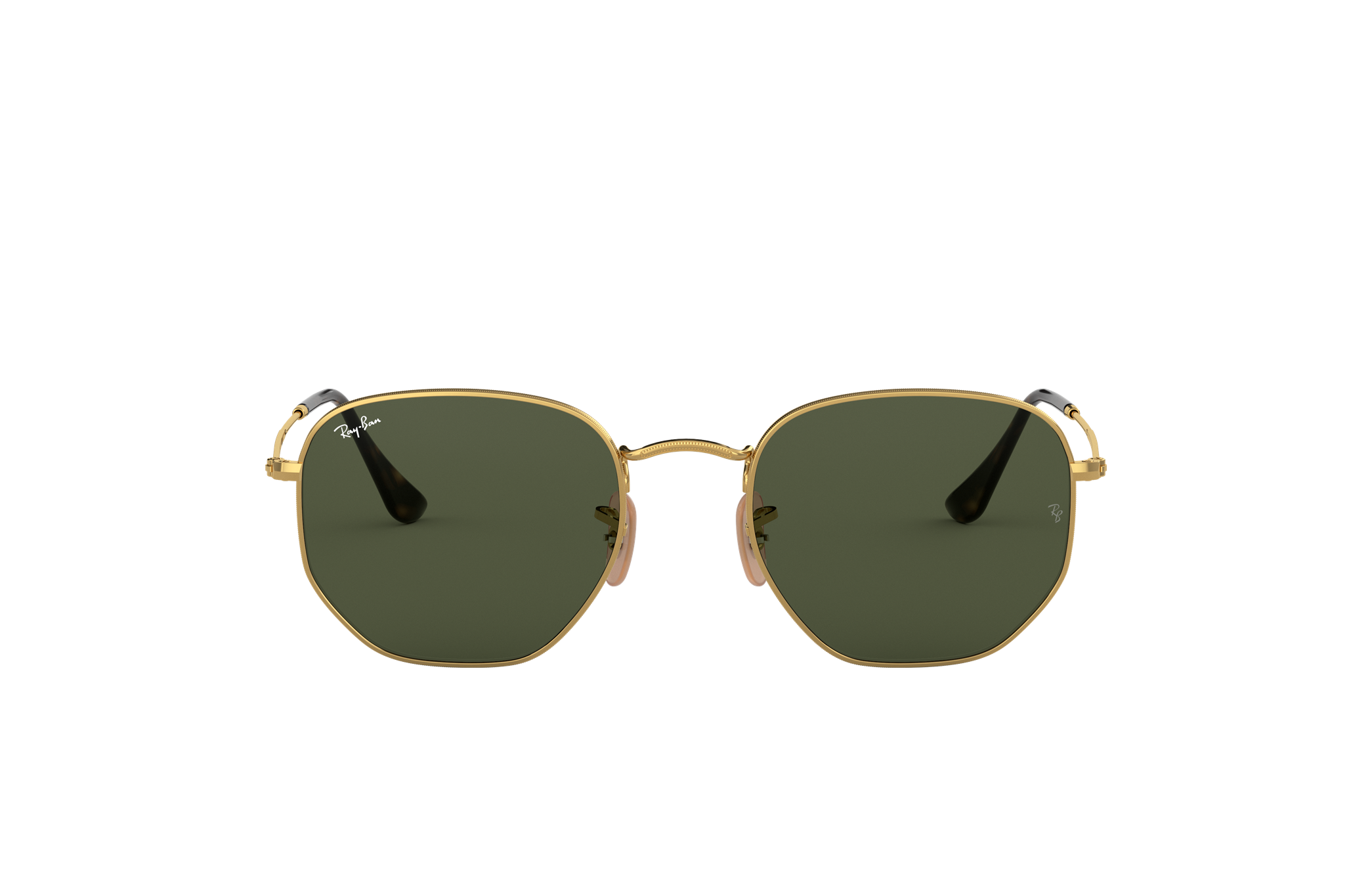 ray ban aviator hexagonal sunglasses