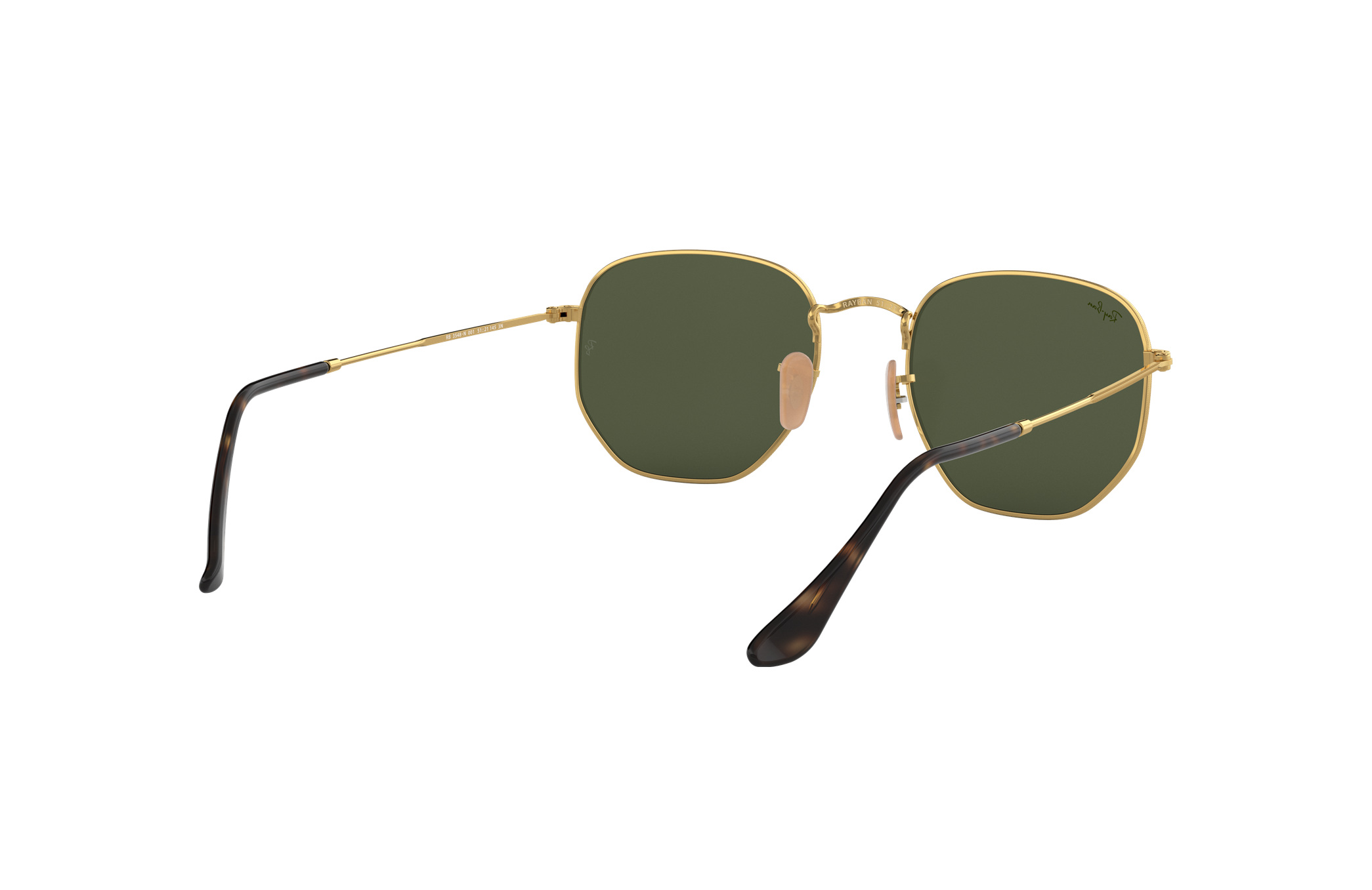 ray ban hexagonal flat lenses