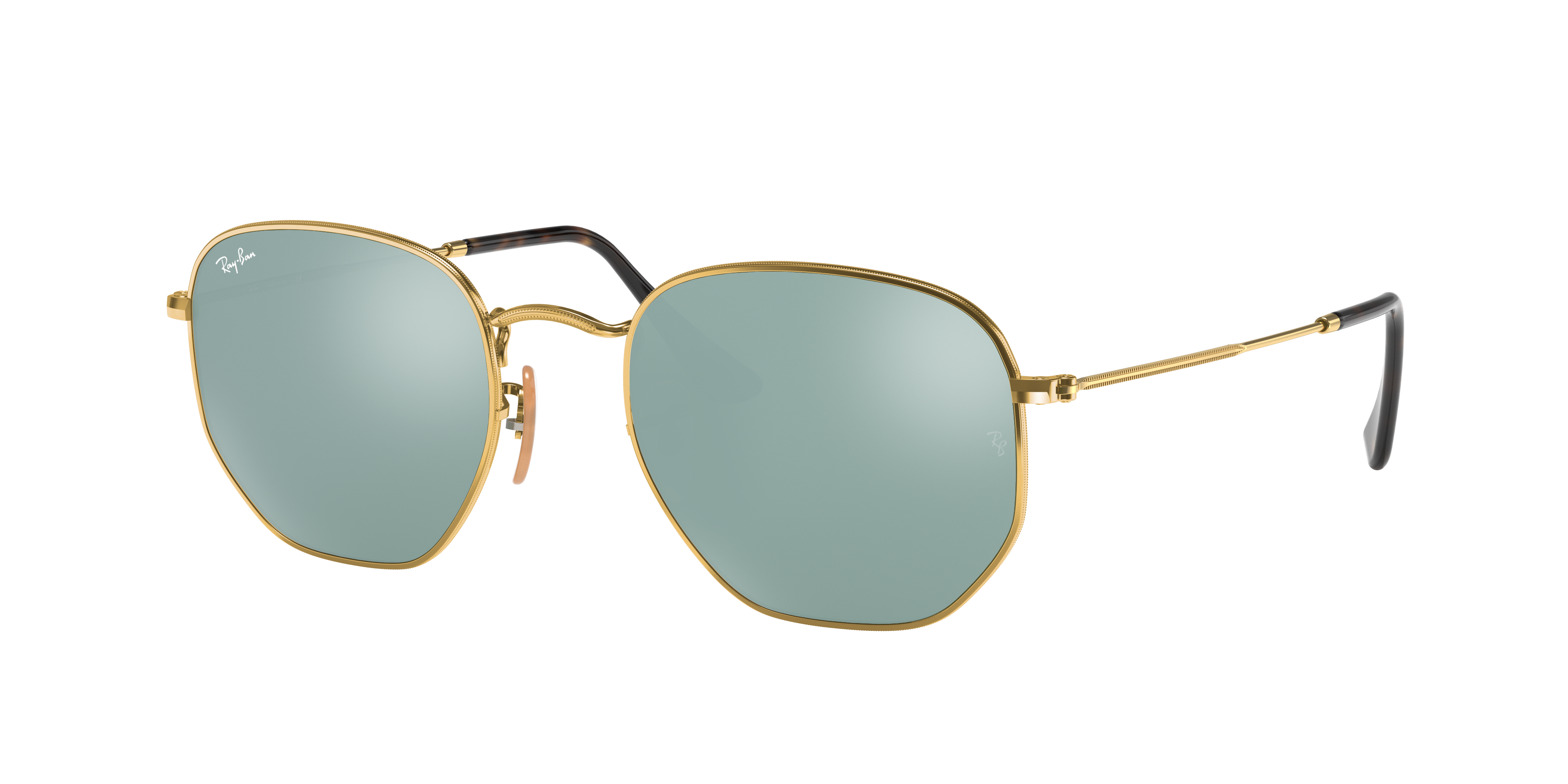 ray ban hexagonal colors