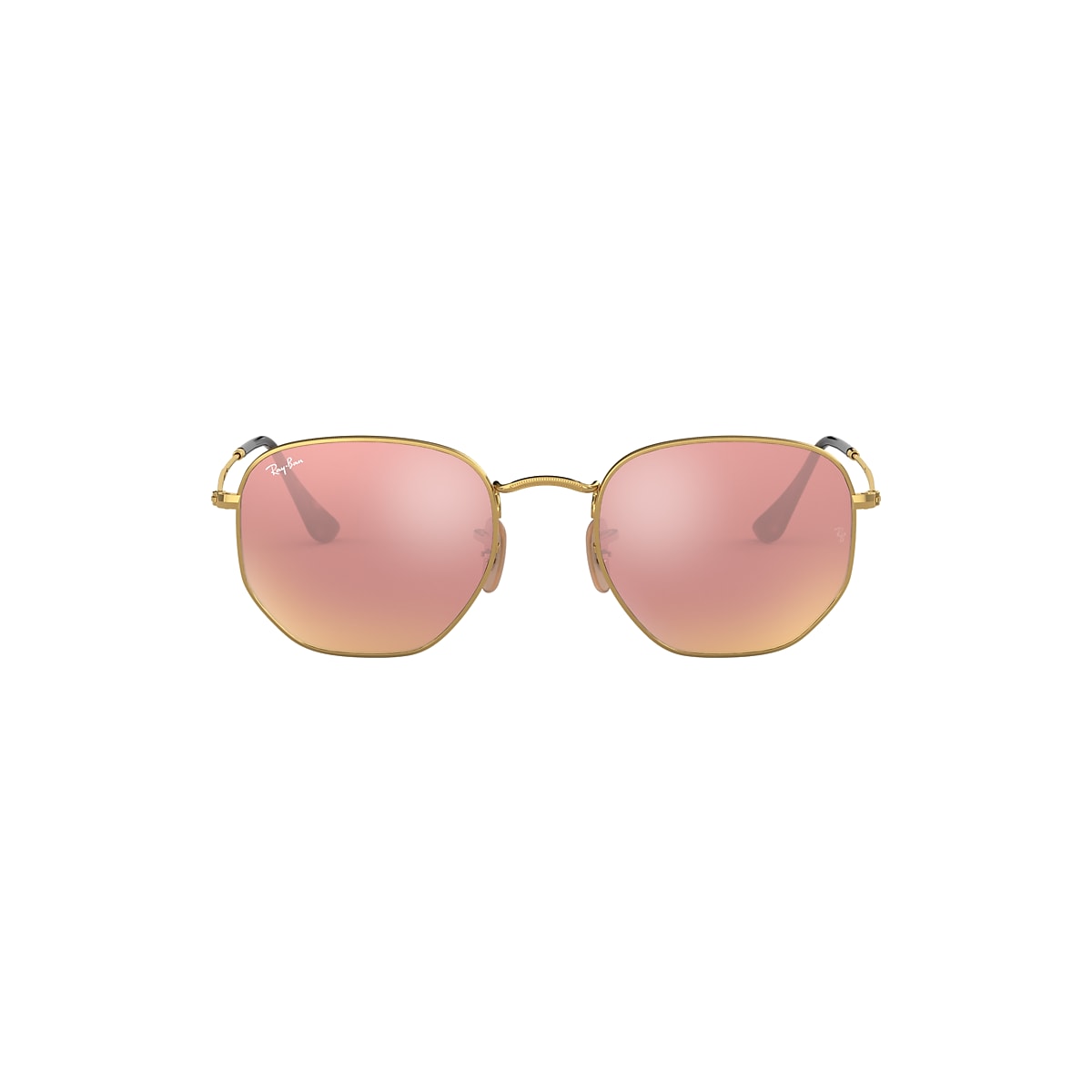 vendedor bruscamente calor HEXAGONAL FLAT LENSES Sunglasses in Gold and Copper - RB3548N | Ray-Ban® US