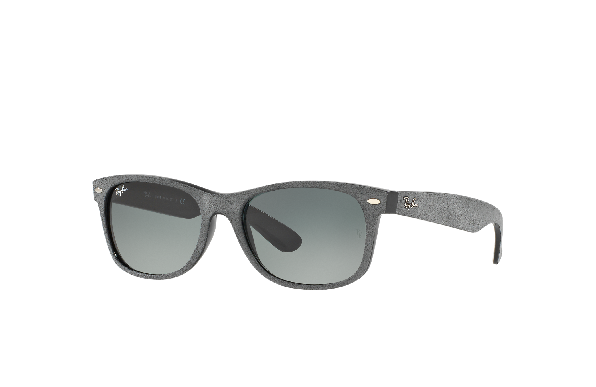 ray ban suede sunglasses