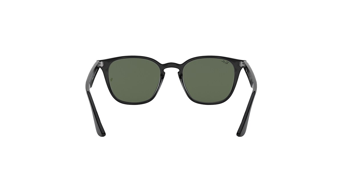 Ray-Ban Rb4258 Sunglasses Black Frame Green Lenses 52-20
