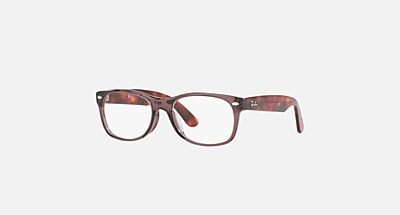 NEW WAYFARER OPTICS Eyeglasses with Brown Frame - RB5184F | Ray-Ban®