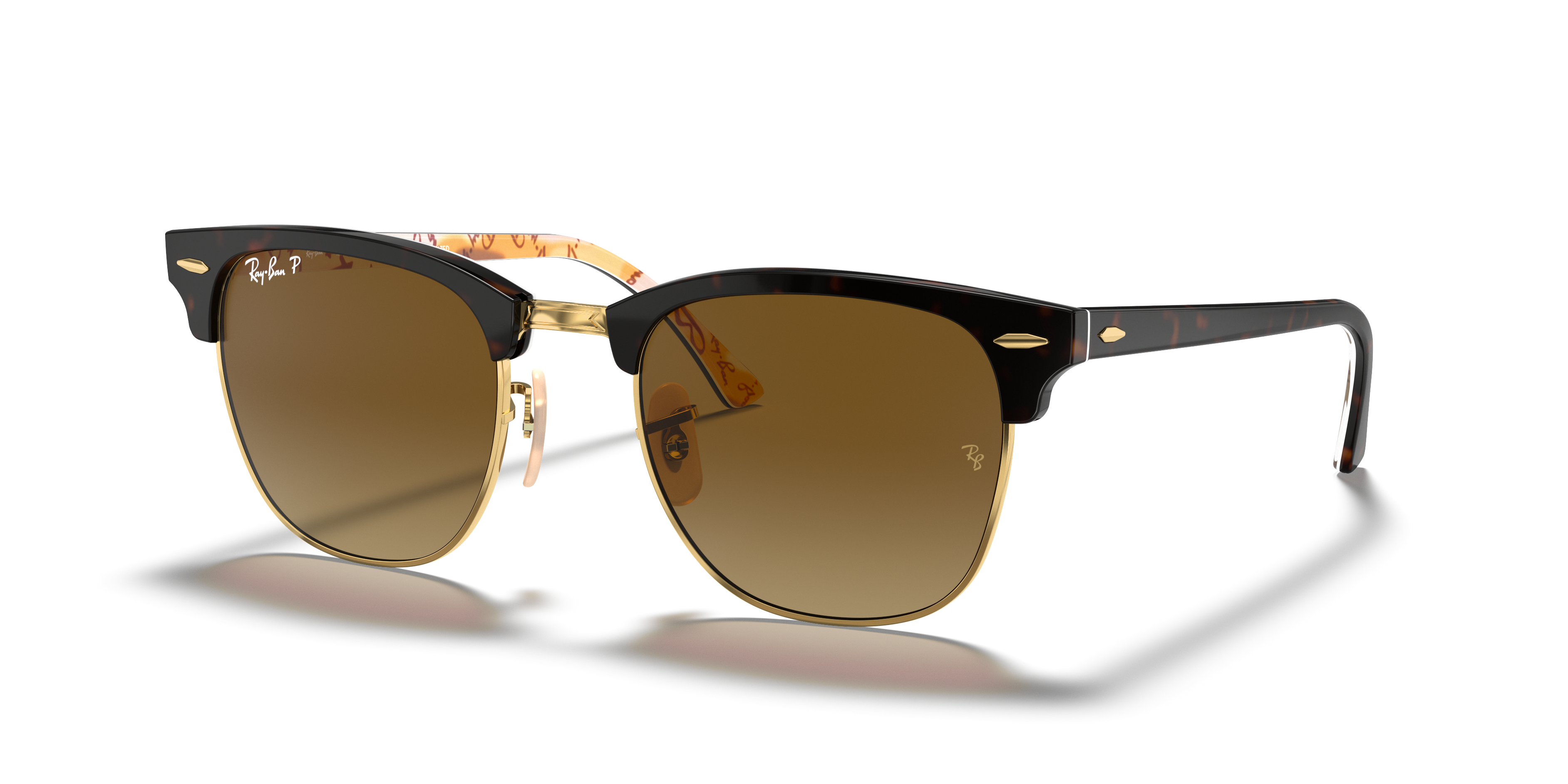 ray ban clubmaster tortoise brown