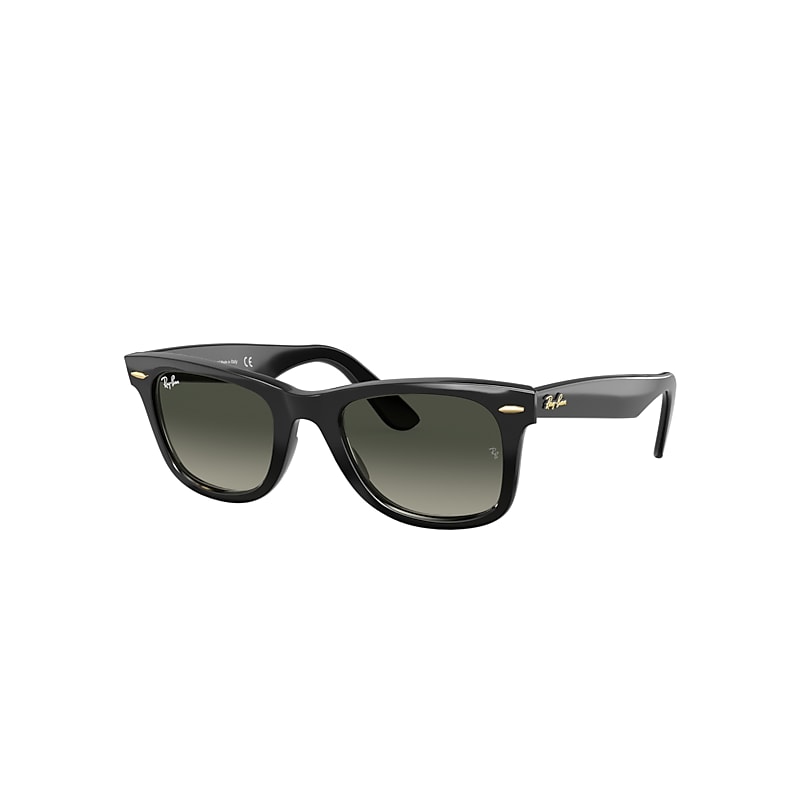 Ray-Ban Original Wayfarer @collection Sunglasses Black Frame Grey Lenses 50-22