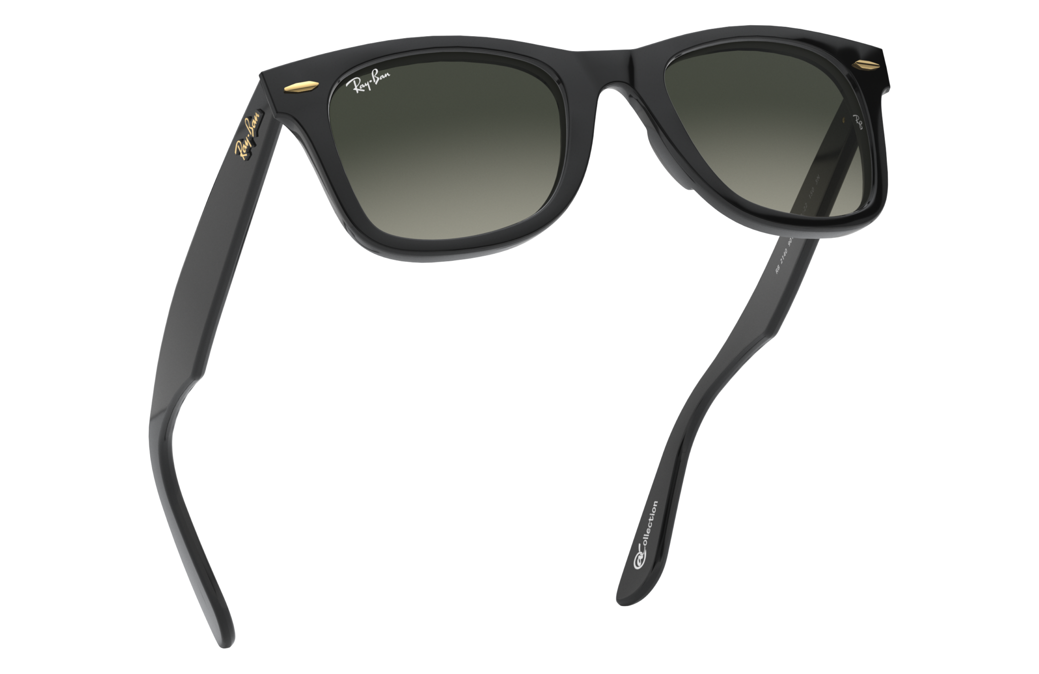 ORIGINAL WAYFARER @COLLECTION Sunglasses in Black and Grey - RB2140 |  Ray-Ban® US