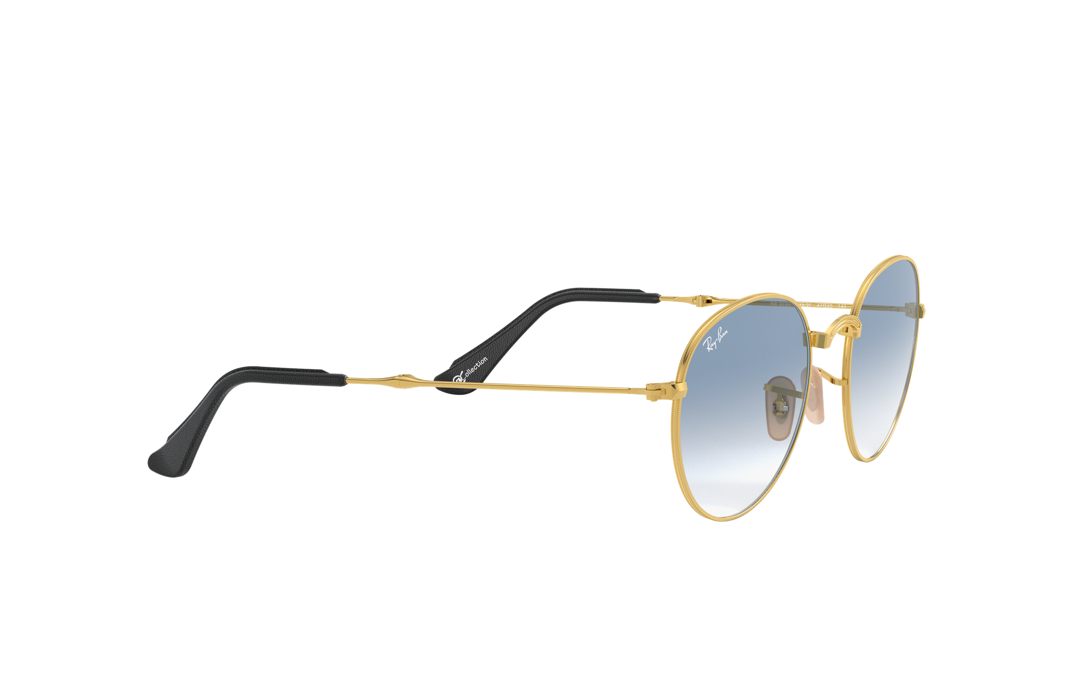 ray ban round folding