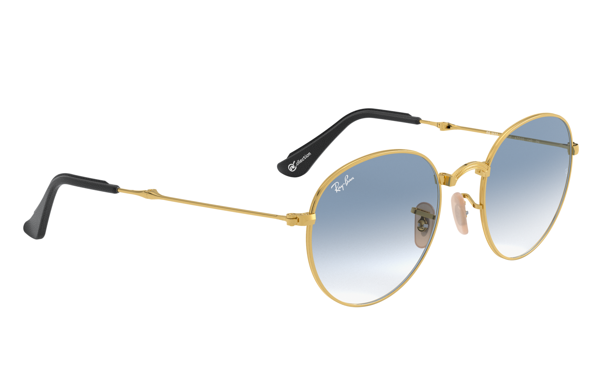 ray ban round folding collection