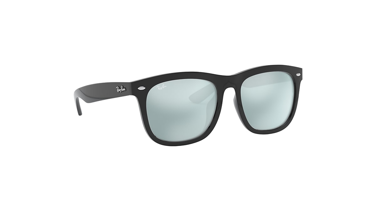 RB4260D Sunglasses in Black and Silver Mirror - RB4260D