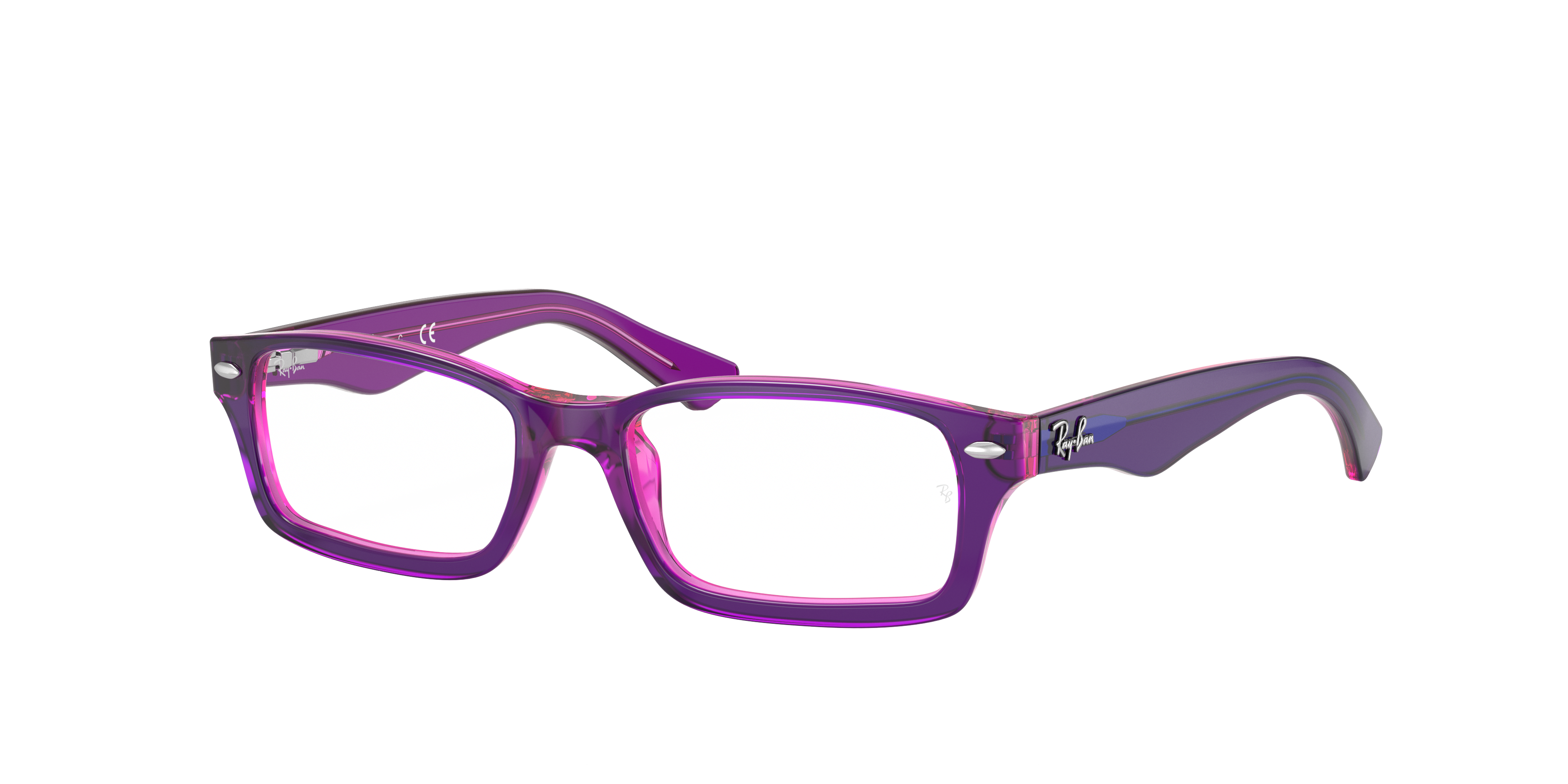 purple ray ban prescription glasses
