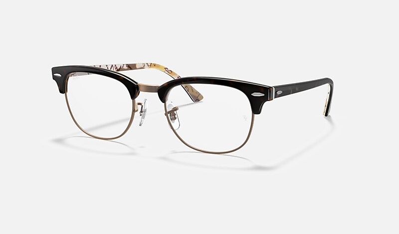 CLUBMASTER OPTICS Eyeglasses with Tortoise Frame - RB5154 | Ray-Ban®