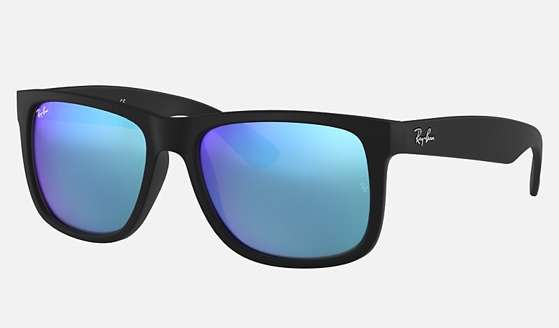 JUSTIN COLOR MIX Sunglasses in Black and Blue - RB4165F | Ray-Ban® US