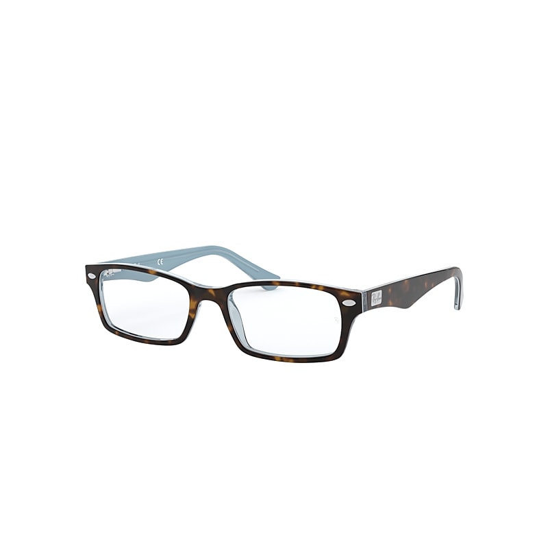 Ray-Ban Rb5206 Optics Eyeglasses Tortoise Frame Clear Lenses Polarized 54-18