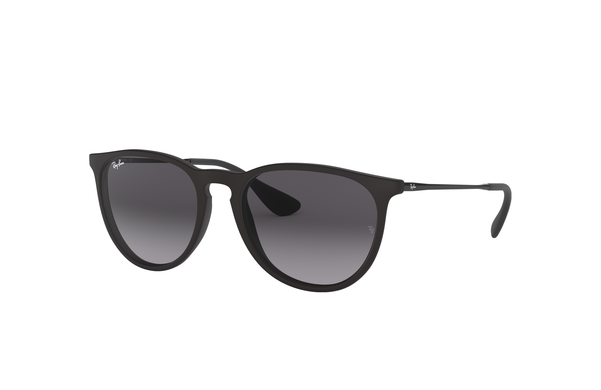 【レイバン公式ストア】 Ray-Ban® Erika Classic サングラス | ブラック X グレー - RB4171F