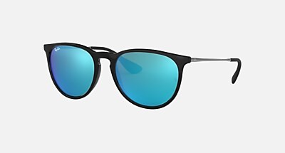 ERIKA COLOR MIX Sunglasses in Black and Blue Mirror - RB4171F