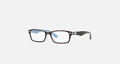 RB5206F Polarized Eyeglasses with Tortoise and Clear (54-18
