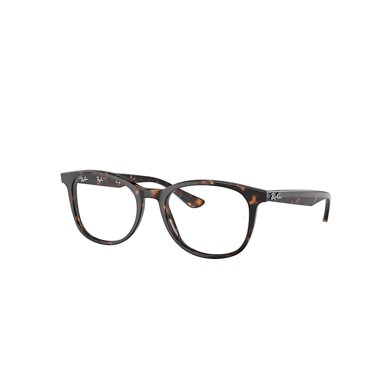 Ray-Ban Rb5356 Optics Eyeglasses Tortoise Frame Clear Lenses Polarized 52-19