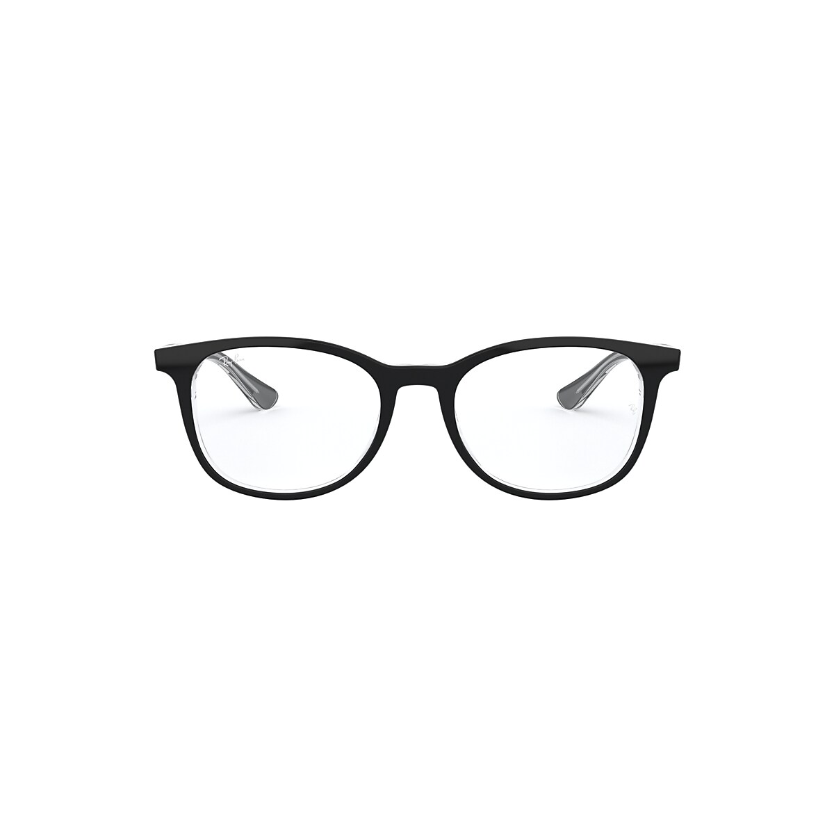 RB5356 OPTICS Eyeglasses with Black On Transparent Frame