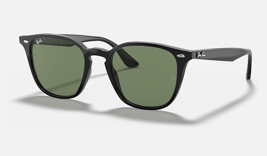 cilinder lassen Wat leuk Rb4258 Sunglasses in Black and Green | Ray-Ban®
