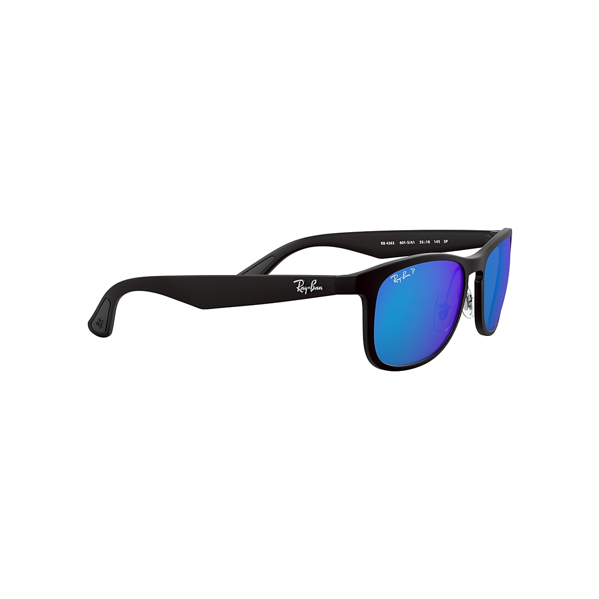 RB4263 CHROMANCE Sunglasses in Black and Blue - RB4263