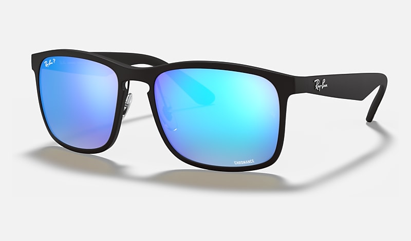 Hacer Comprensión aspecto RB4264 CHROMANCE Sunglasses in Black and Blue - RB4264 | Ray-Ban® US