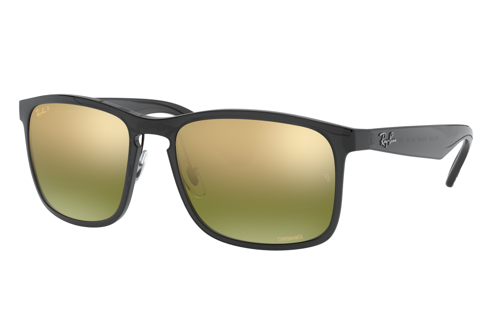Rb4264 Chromance Sunglasses in Grey and Green Chromance | Ray-Ban®