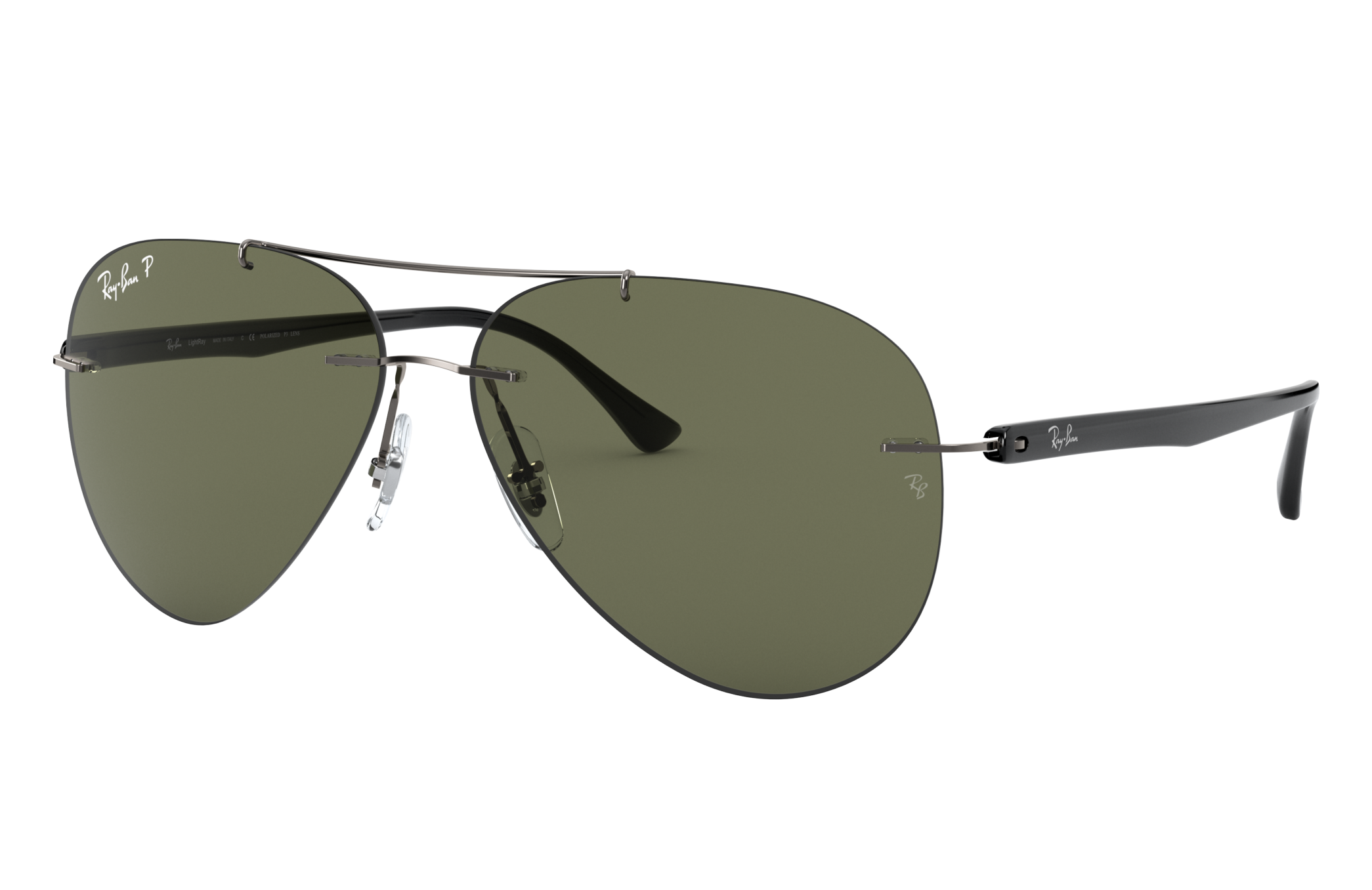 Rb8058 Sunglasses in Gunmetal and Green - RB8058 | Ray-Ban®