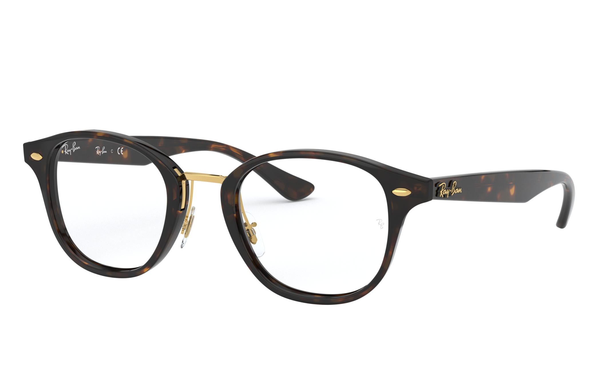 Rb5355 Optics Eyeglasses with Tartaruga Frame | Ray-Ban®