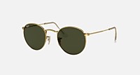 RayBan Arista Gold G-15 Green Solid Color