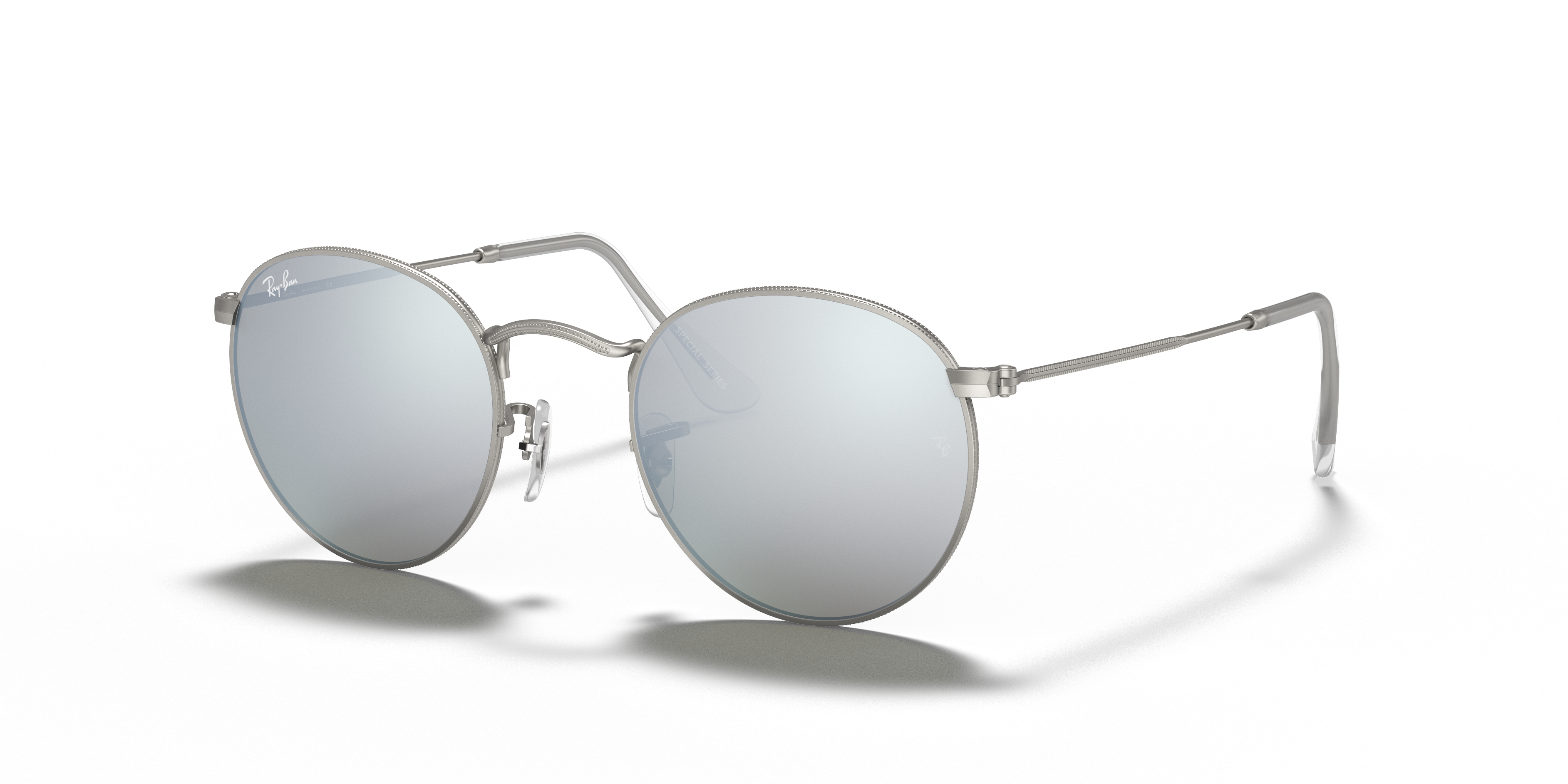 ray ban silver