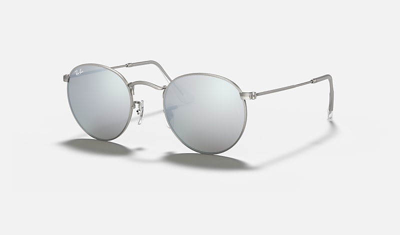 Sind Drik dybde ROUND FLASH LENSES Sunglasses in Silver and Silver - RB3447 | Ray-Ban® US