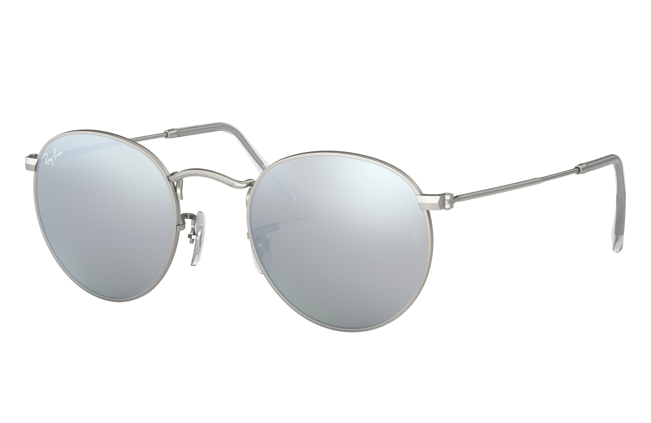 ray ban round reflective sunglasses