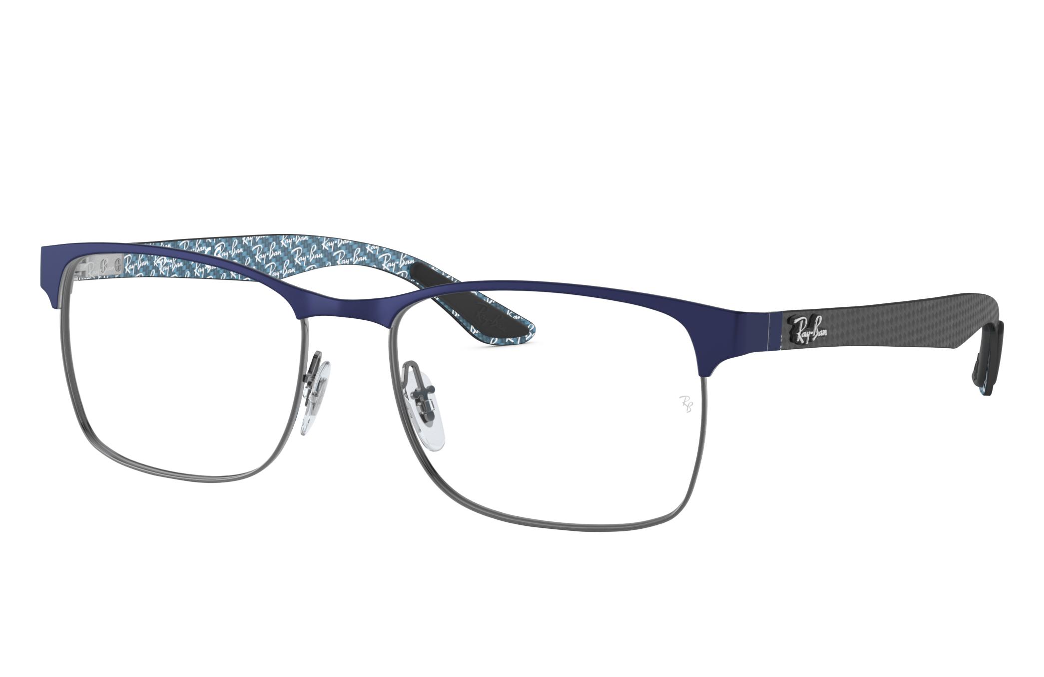 ray ban blue carbon fiber