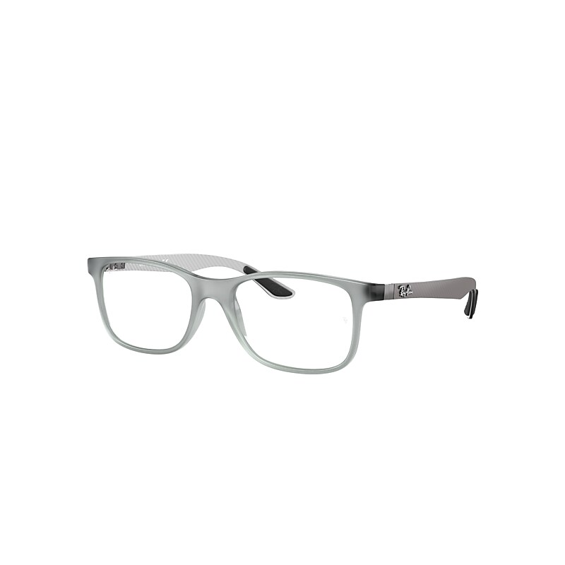 Ray-Ban Rb8903 Optics Eyeglasses Grey Frame Clear Lenses Polarized 53-18
