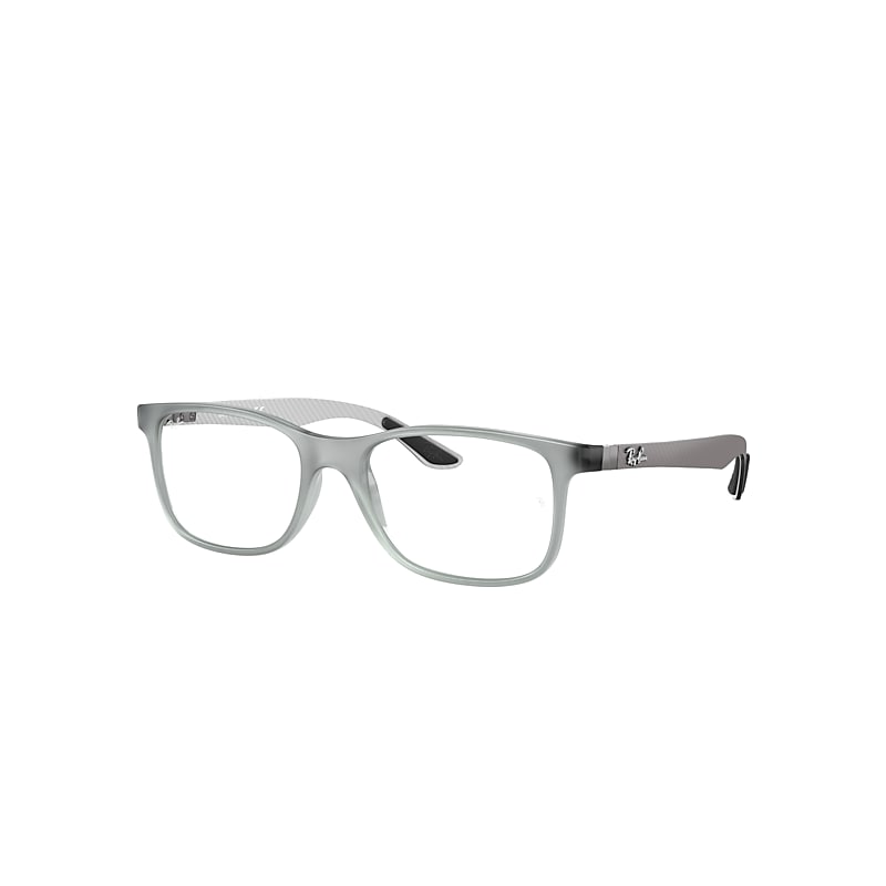 Ray-Ban Rb8903 Eyeglasses Grey Frame Clear Lenses Polarized 55-18