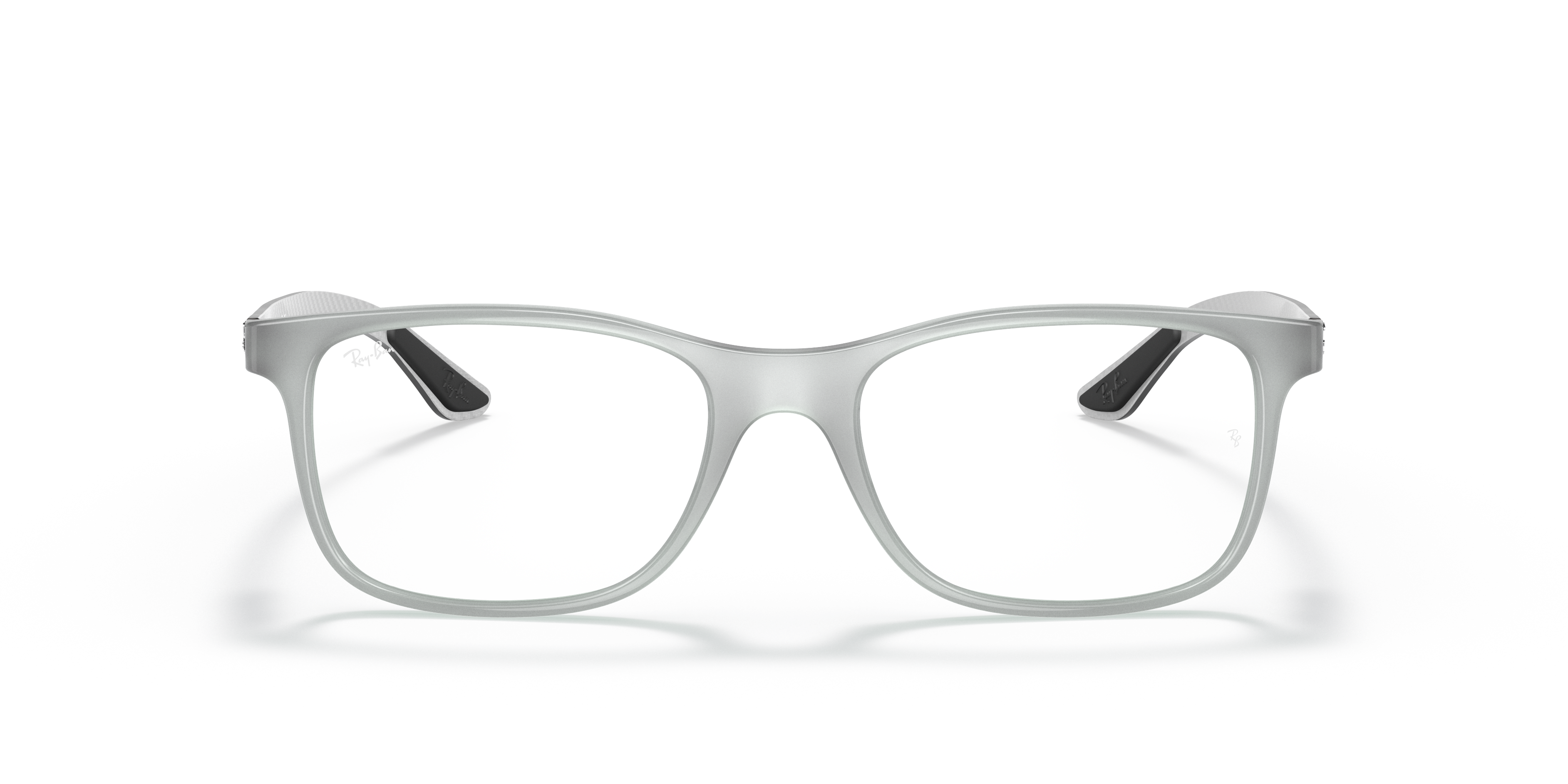 gray ray ban eyeglasses