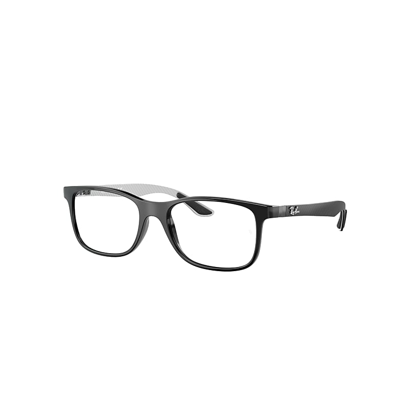 Ray-Ban Rb8903 Optics Eyeglasses Black Frame Clear Lenses Polarized 53-18