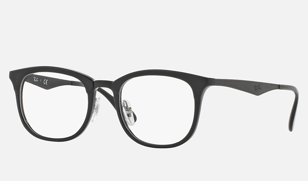 RB7112 Eyeglasses with Black Frame RB7112 Ray Ban