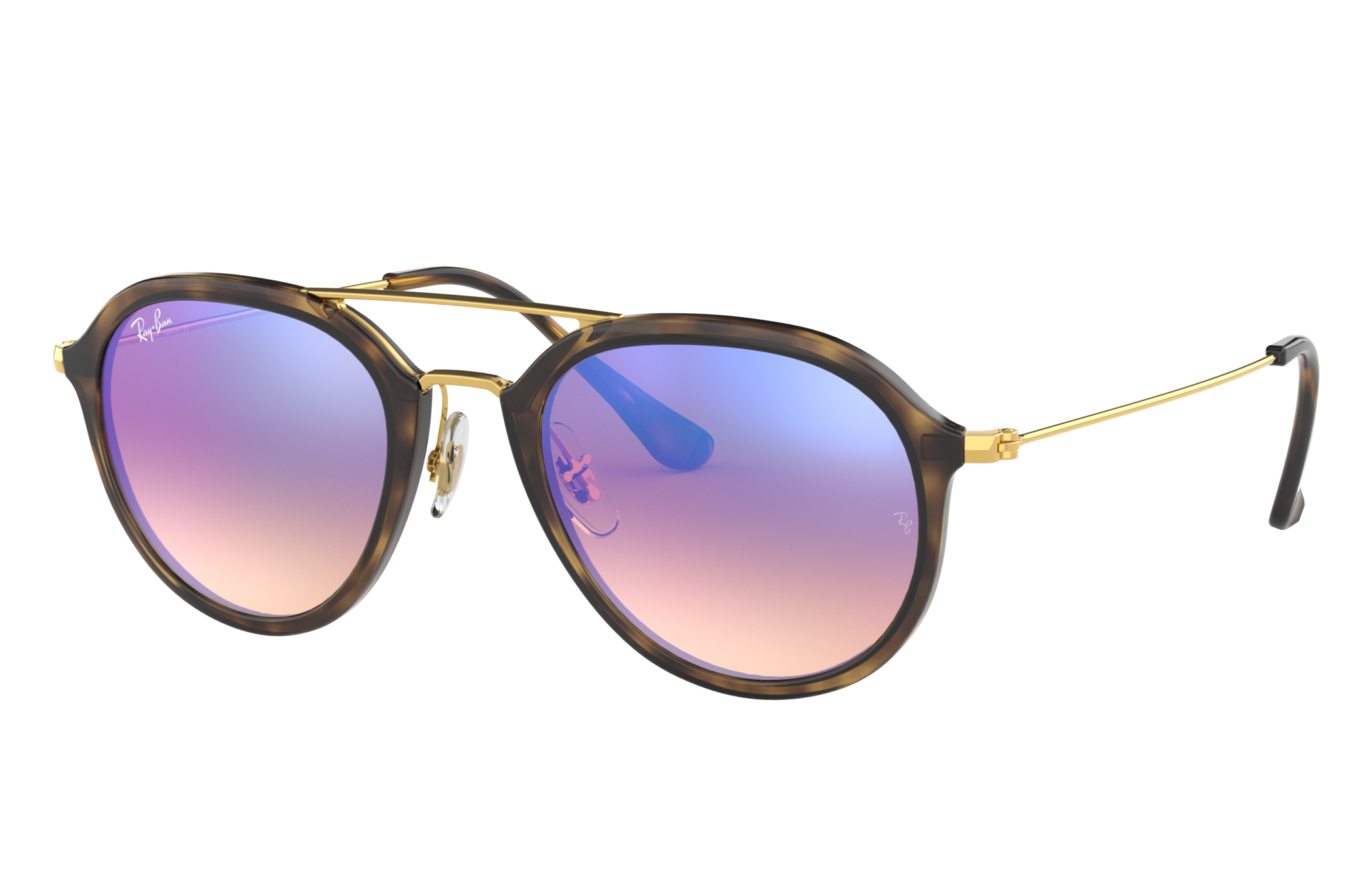 Rb4253 Sunglasses in Tortoise and Blue | Ray-Ban®