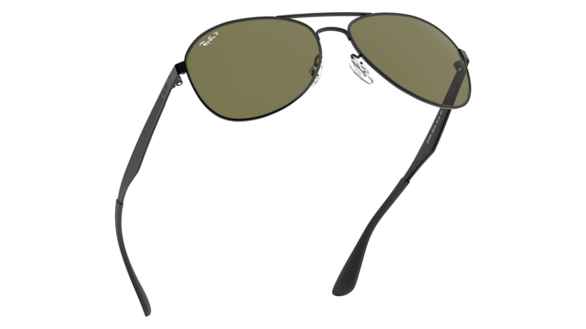 Rb3549 Sunglasses in Black and Green | Ray-Ban®