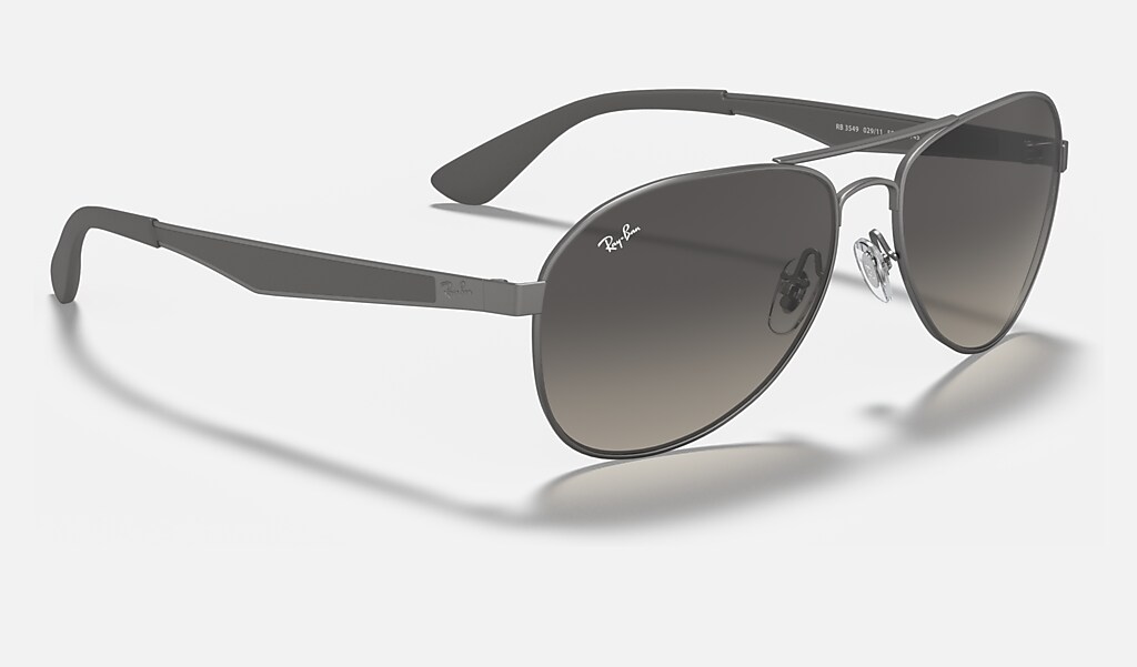 Rb3549 Sunglasses in Gunmetal and Grey | Ray-Ban®