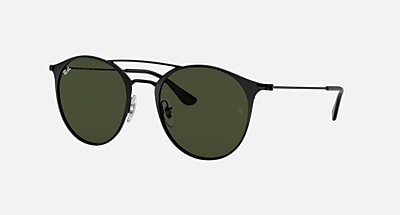 RB3546 Sunglasses in Black On Gold and Grey Gradient  display picture 3