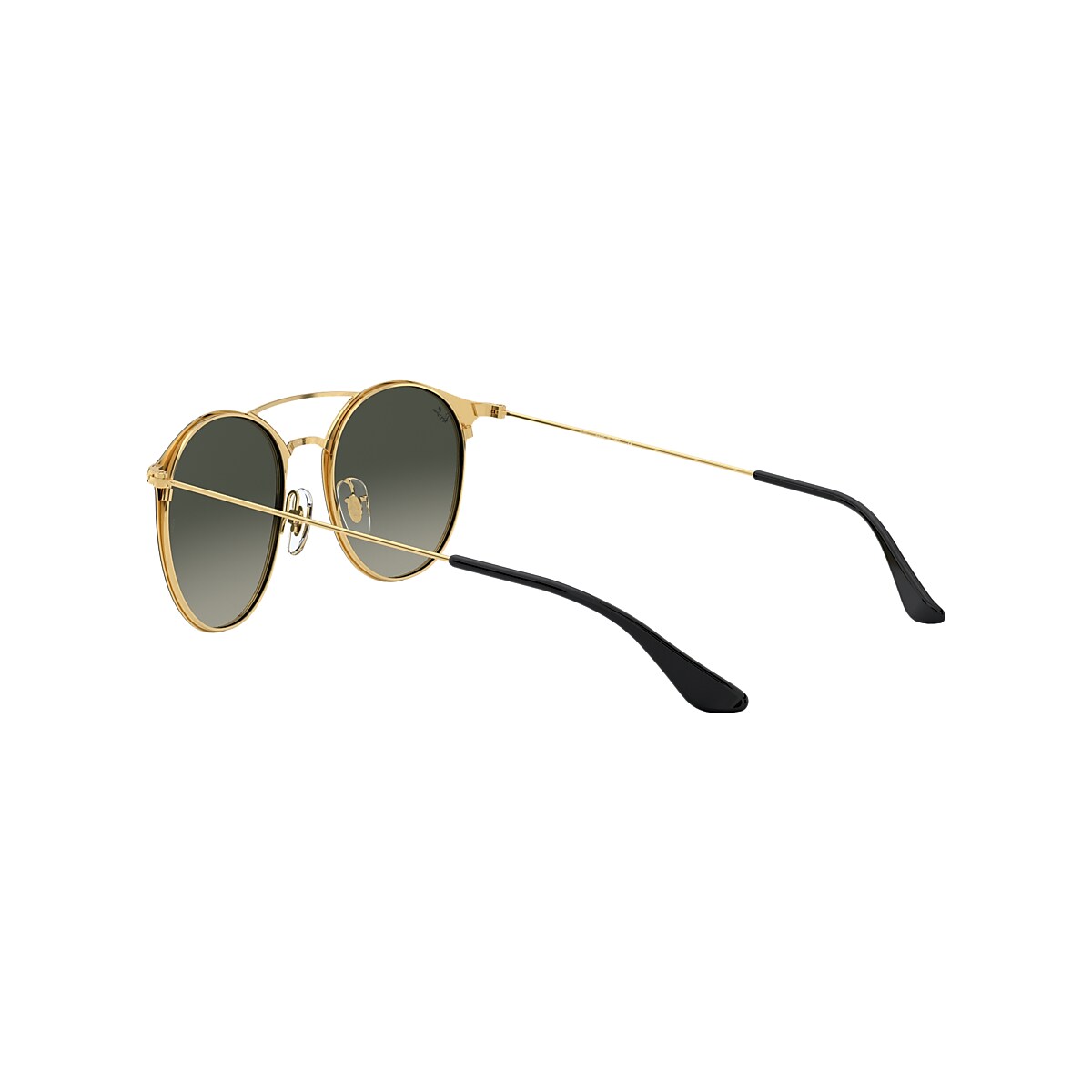 RB3546 Sunglasses in Black On Gold and Grey - RB3546 | Ray-Ban