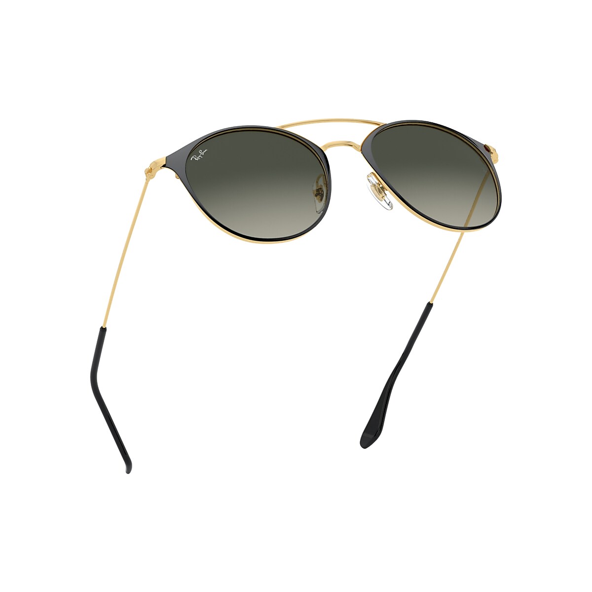 RB3546 Sunglasses in Black On Gold and Grey Gradient RB3546 Sunglasses in Black On Gold and Grey Gradient