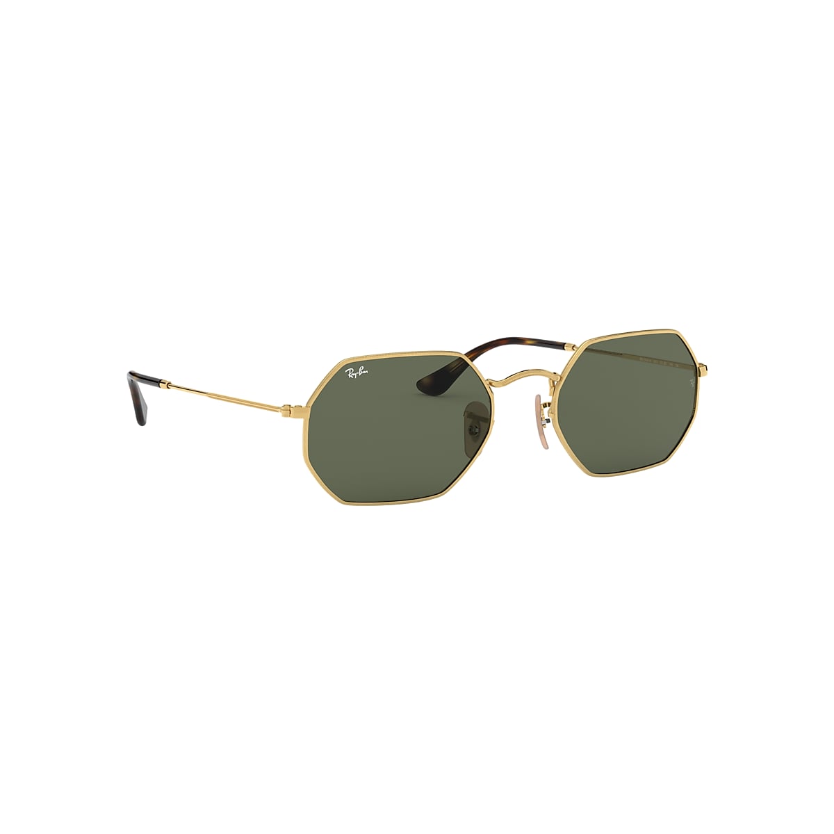OCTAGONAL CLASSIC Sunglasses in Gold and Green - RB3556N | Ray-Ban® US