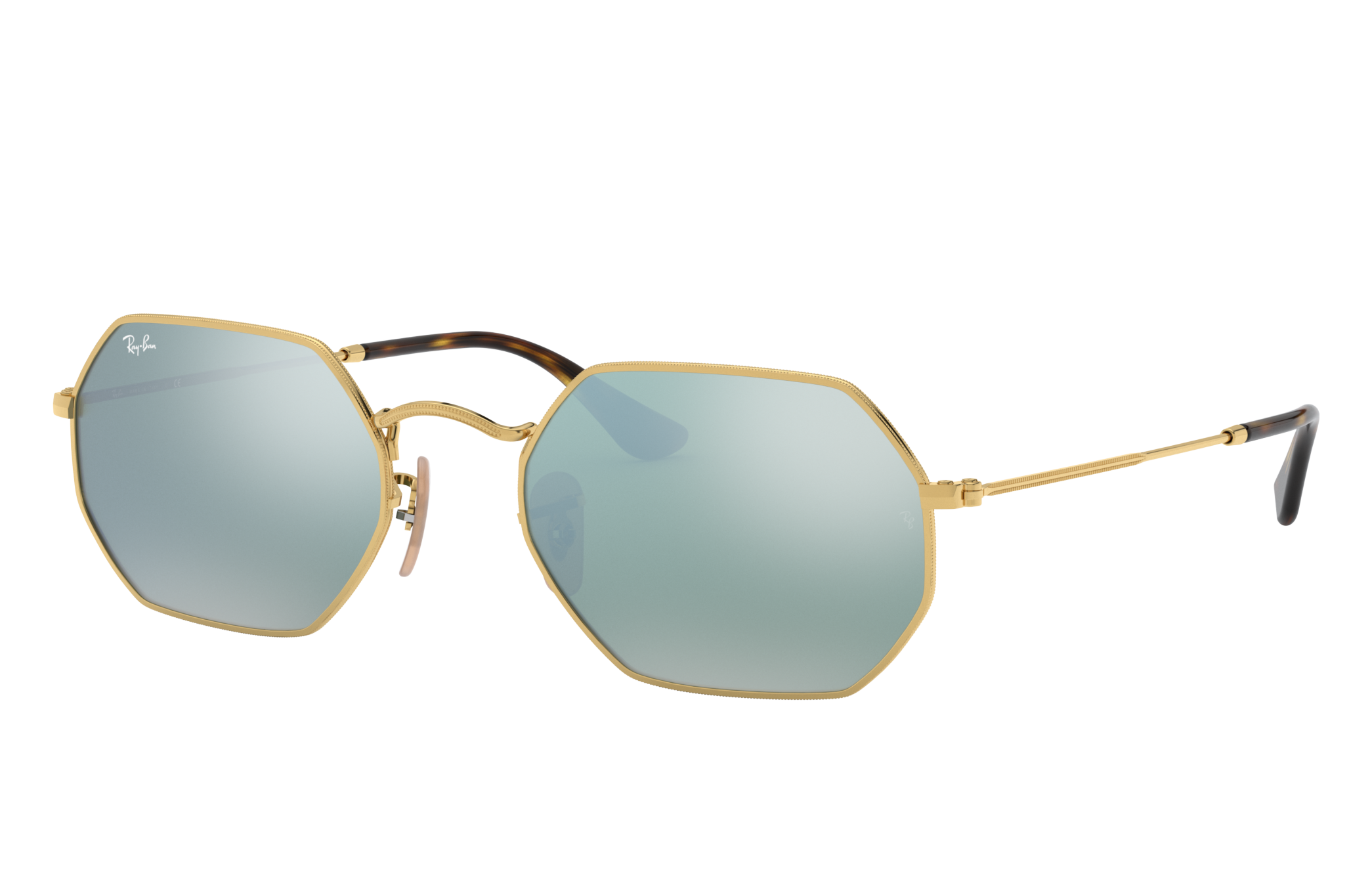 ray ban octagonal flat