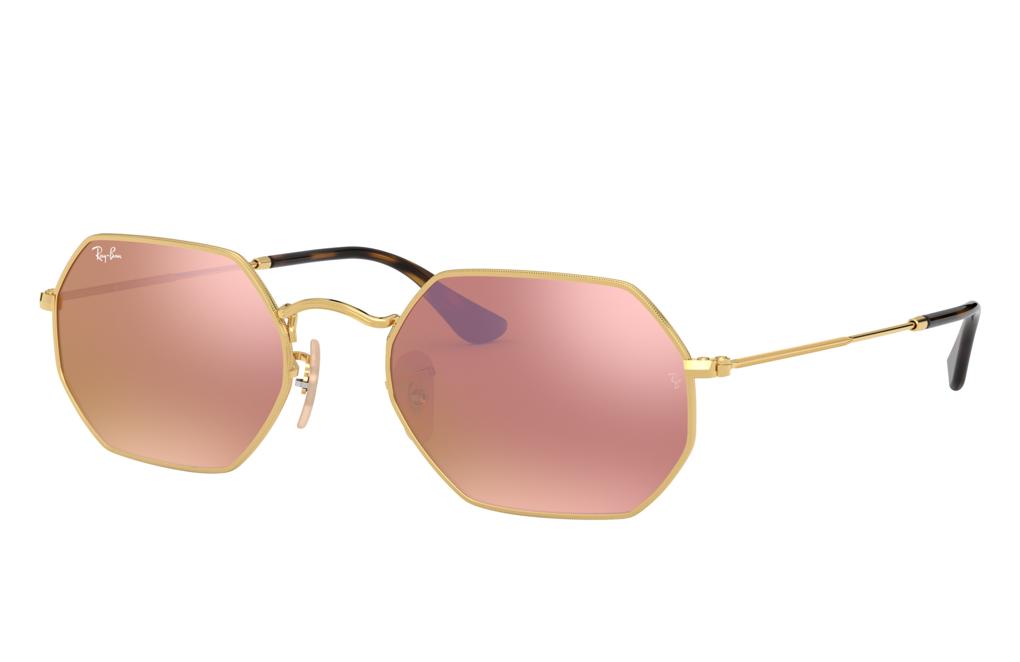 lentes octogonales ray ban