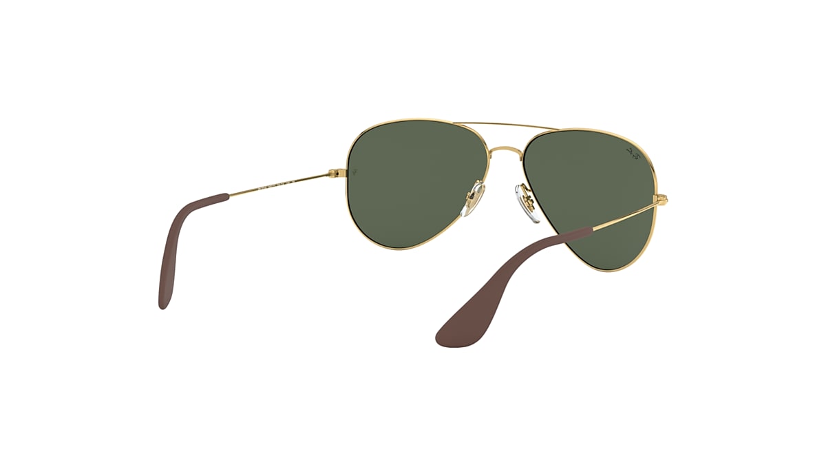 RB3558 Sunglasses in Gold and Green - RB3558 | Ray-Ban® CA