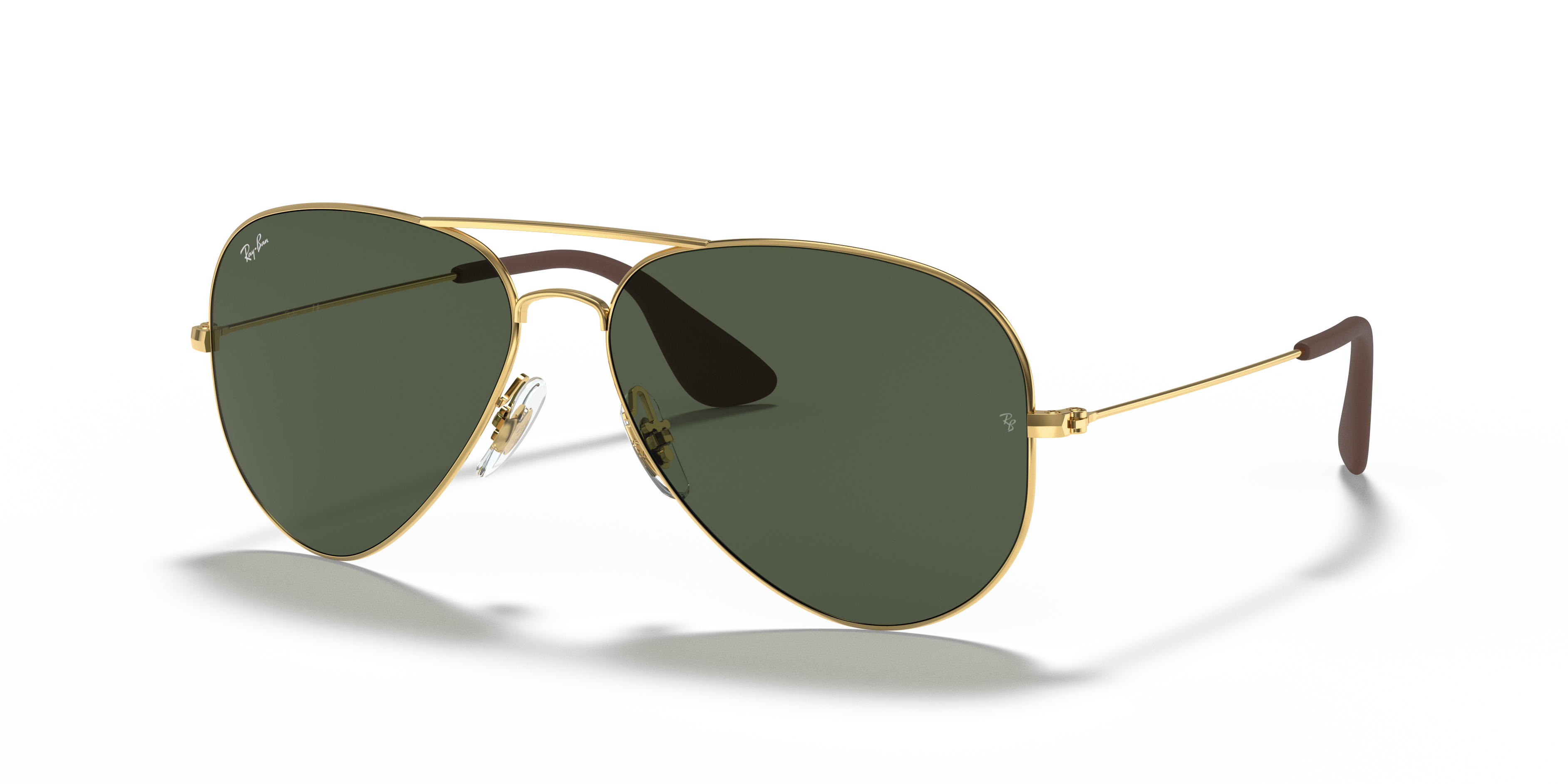 blue ray ban polarized